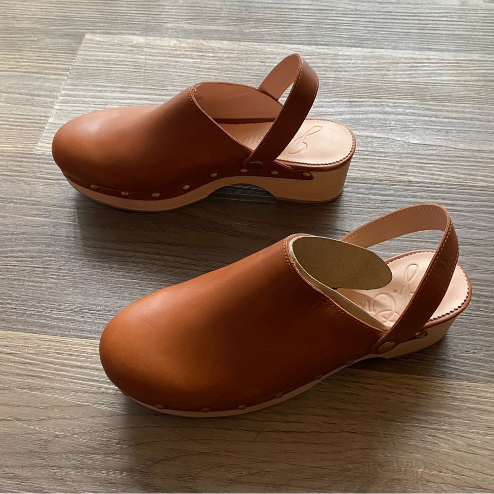 J. Crew Women's Tan Leather Mules - Picture 5 of 5